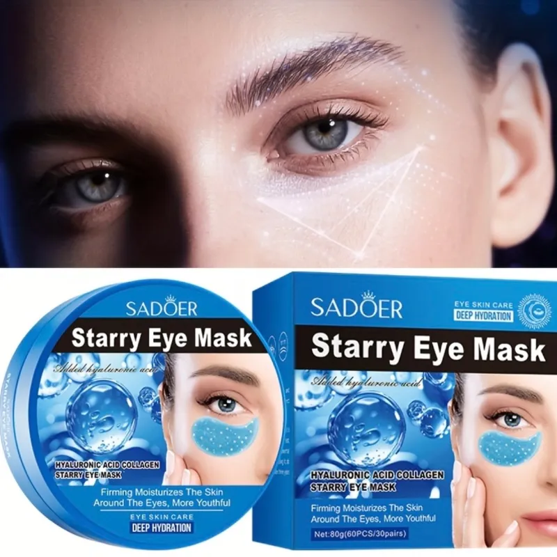 Mascarilla para ojeras con Ácido Hialuronico y colágeno