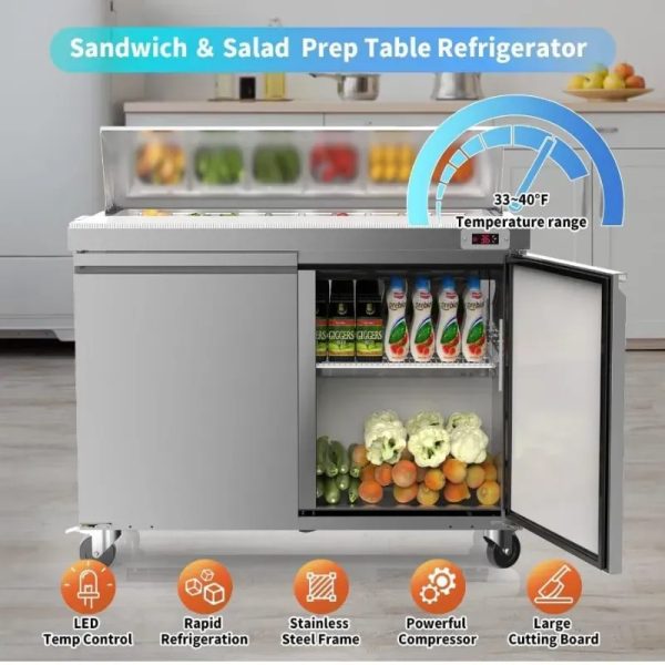 Mesa Refrigerada