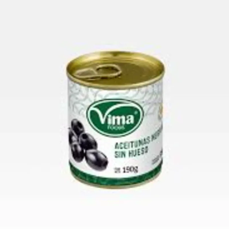 aceitunas negras sin hueso 190g vima