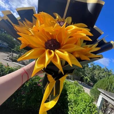 Ramo de girasoles eternos