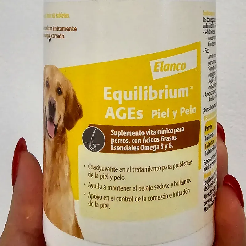 EQUILIBRIUM AGES PIEL Y PELO (Omega 3,6) 60 TAB