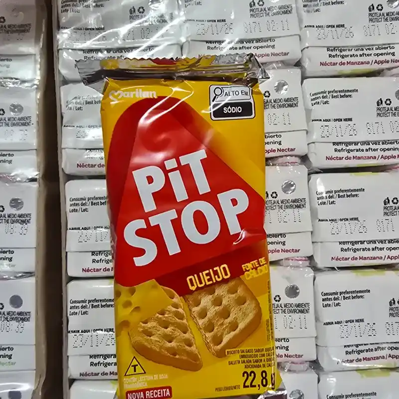 Galleta Pis Stop personal Queso 22,8