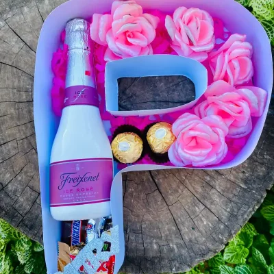 Caja de letra personalizada