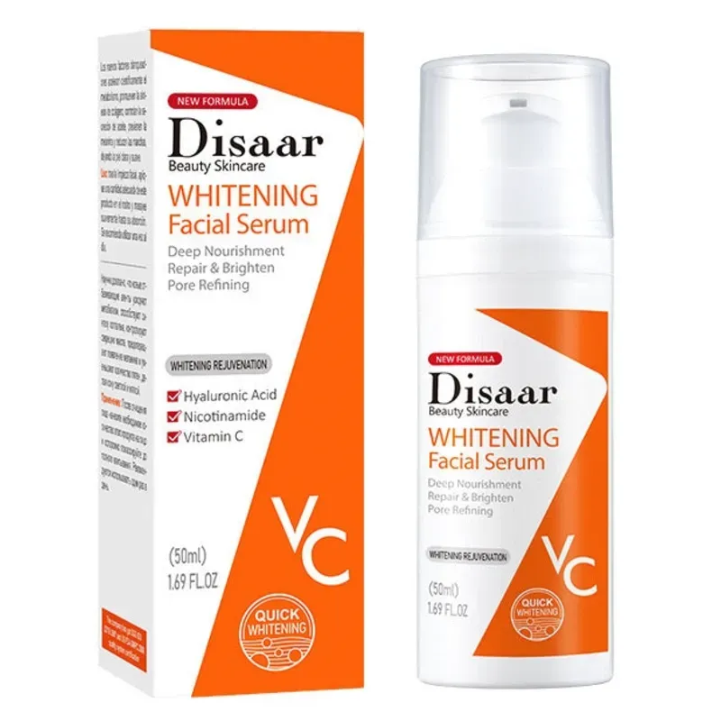 Serum Facial con Vitamina C, Niacinamida y Ácido Hyalurónico DISAAR VC