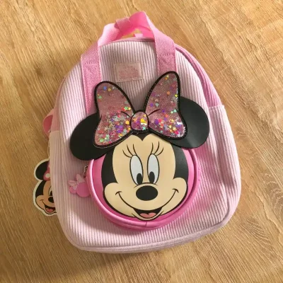 Mochila con Minnie Mouse color rosa