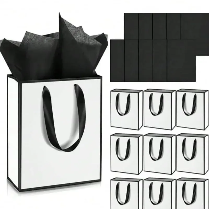 Bolsita Blanca y negra