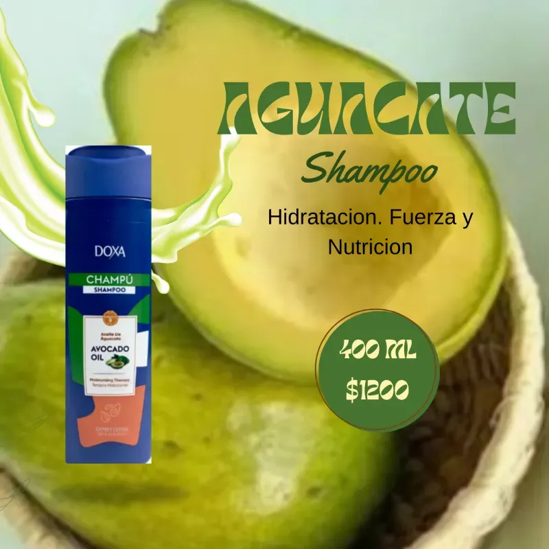 Shampoo extracto de aguacate