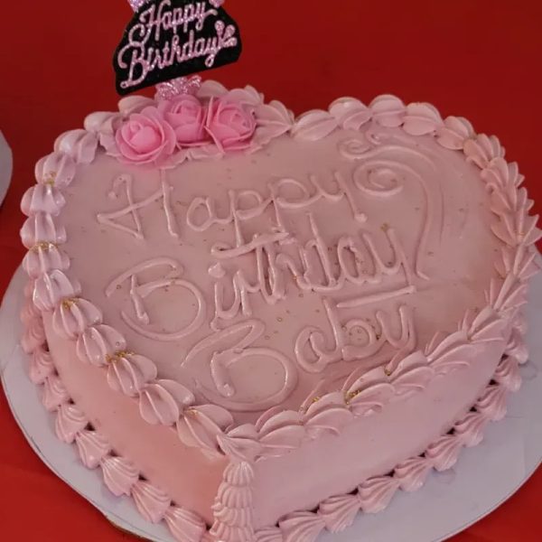Cake en forma de corazón  