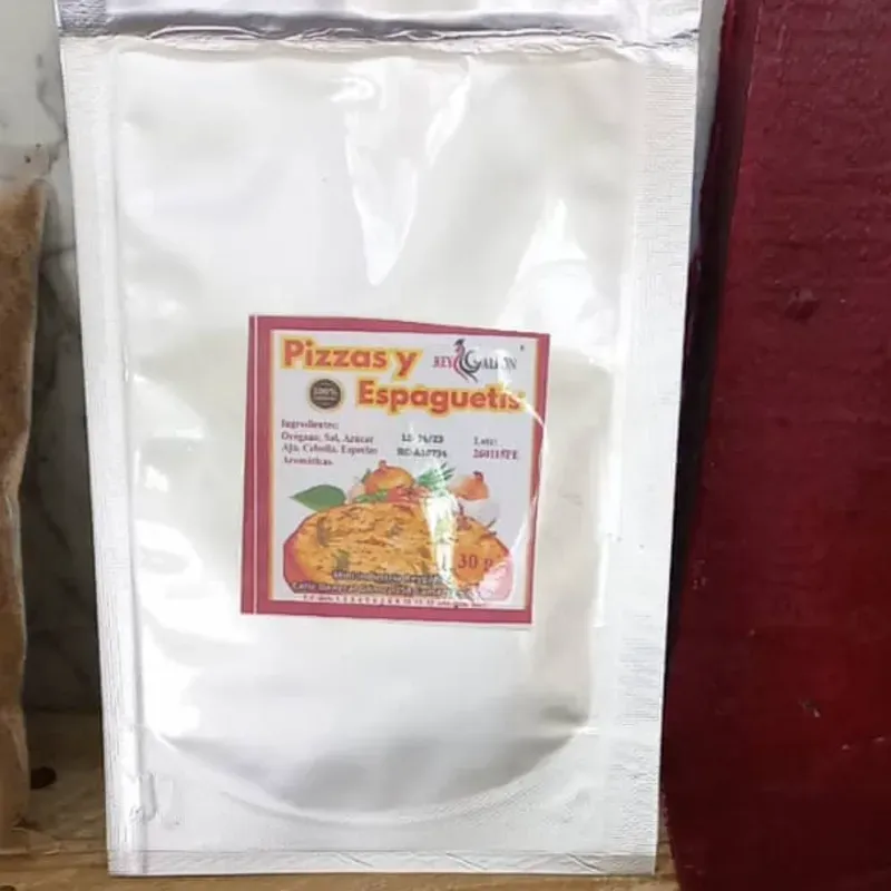 Condimento para pizzas y espaguetis (30 g)