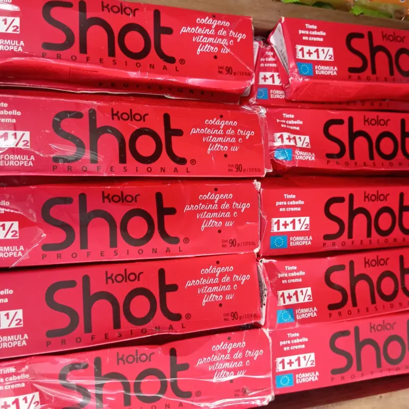 Tinte para cabello en crema