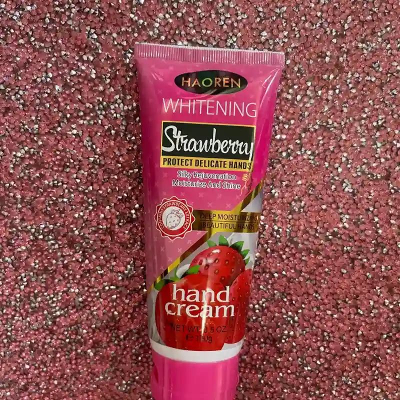 Crema para las manos Haoren  de Fresas 100 g