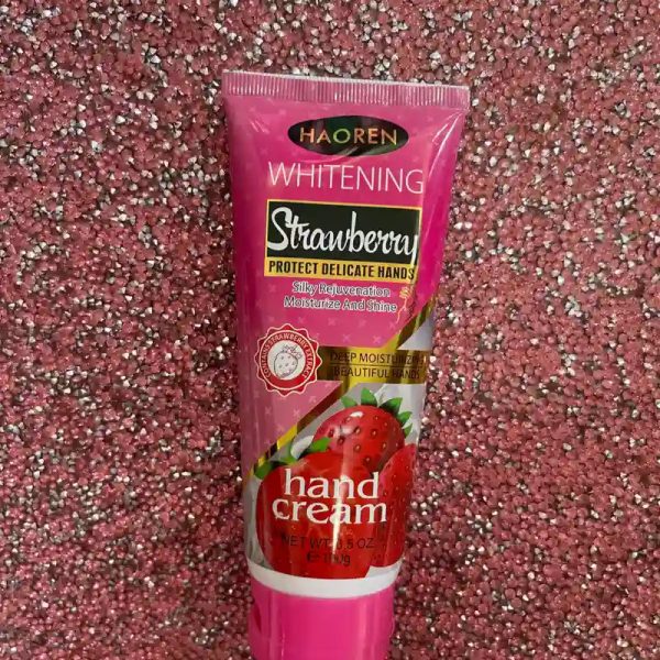 Crema para las manos Haoren  de Fresas 100 g
