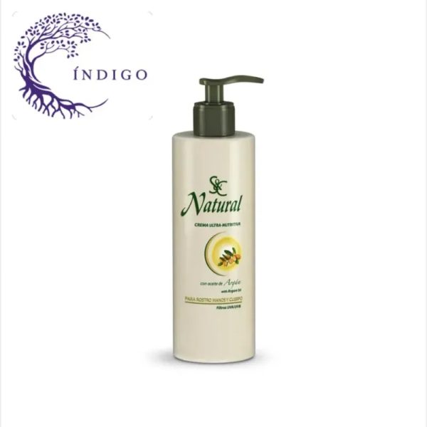 S&C Natural Crema Ultra-Nutritiva con Aceite de Argán 400 mL
