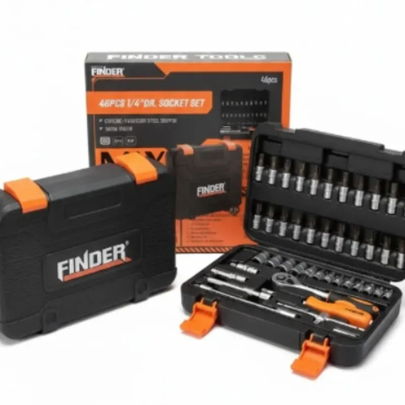 Set de Llaves 1/4¨ 46 Piezas