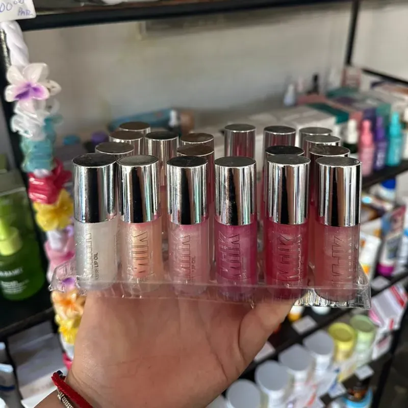 Gloss Milk con destellos