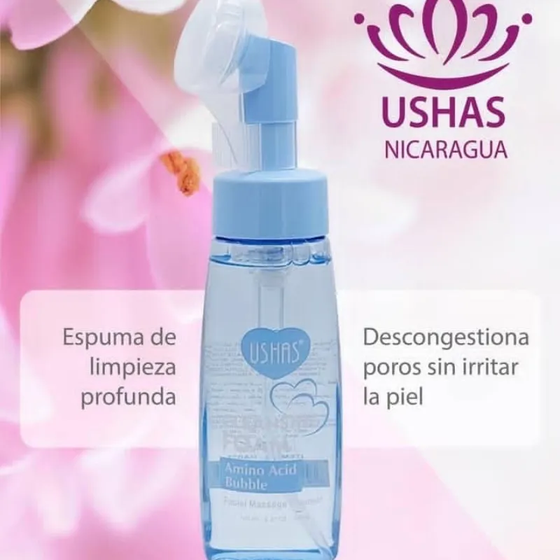 Espuma Facial Limpiadora