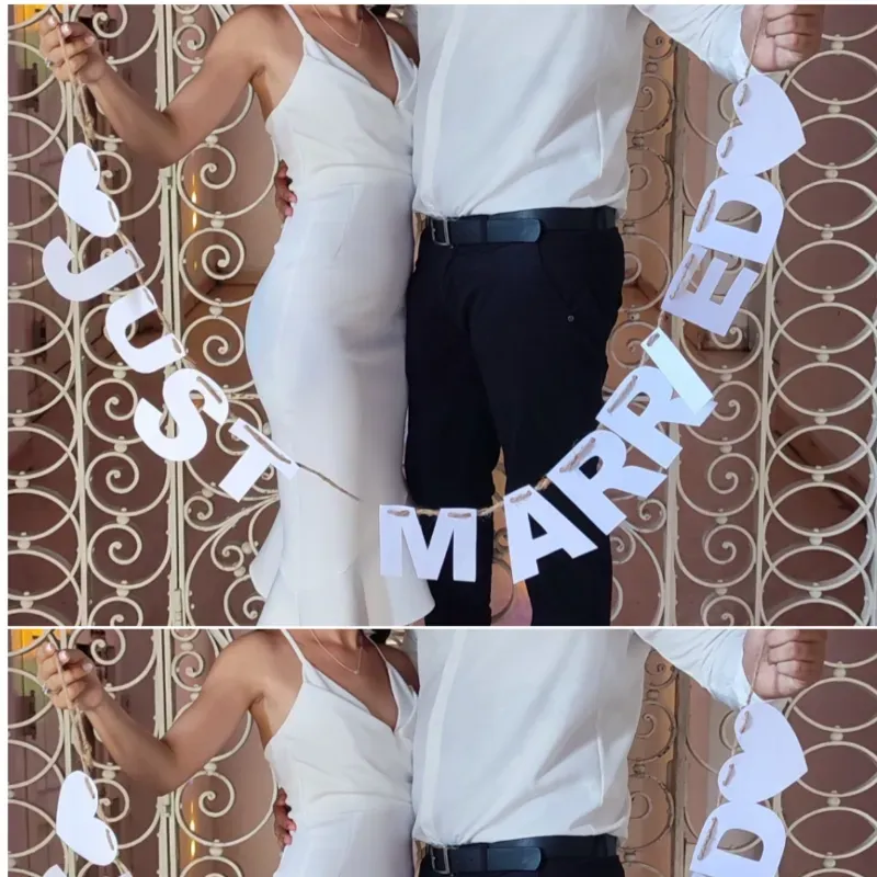 Cartel para recién casados‍♀️