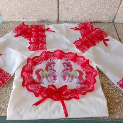 Juego de cuna con fundas más decoradas