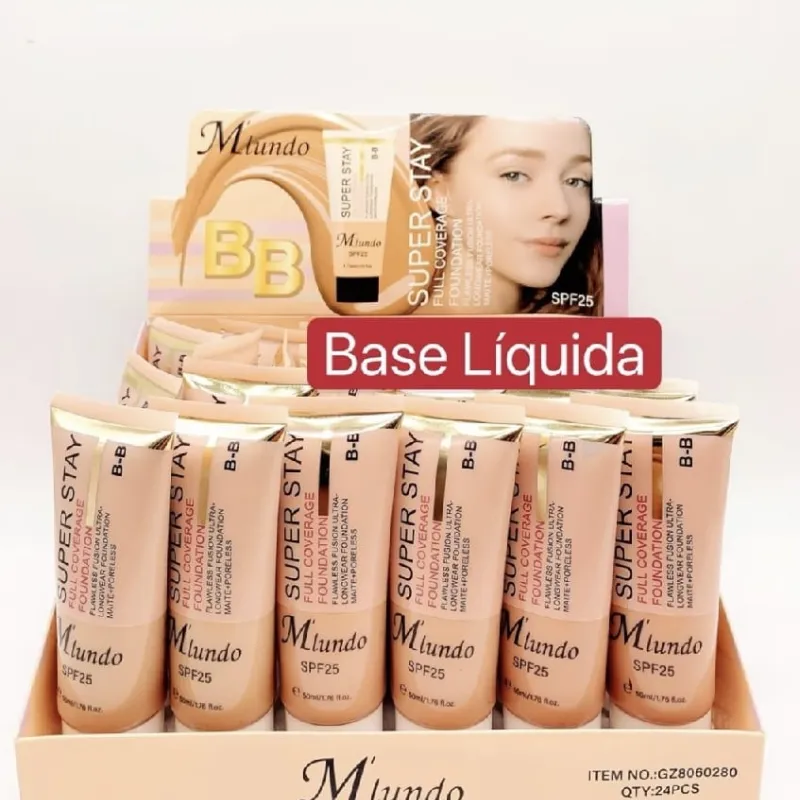 Base líquida con protector solar spf 25