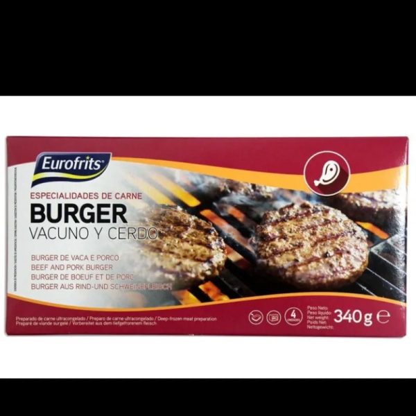 Burguer vacuno-cerdo 340gr