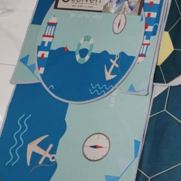 Set de alfombras para el baño