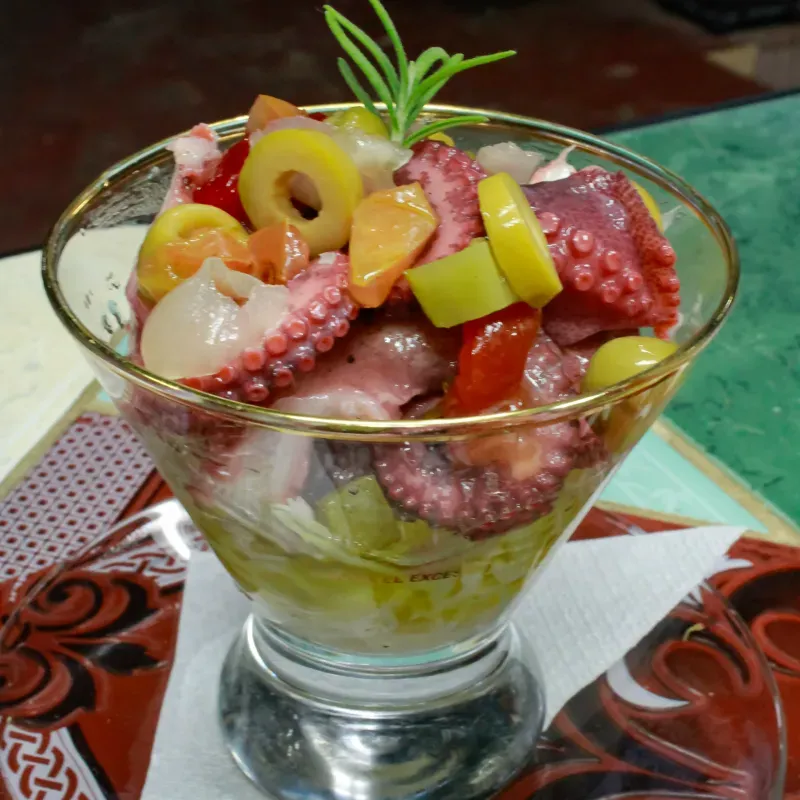 Pulpo a la Vinagreta