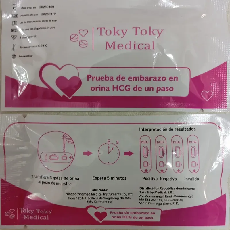  Test de Embarazo (Gotero)