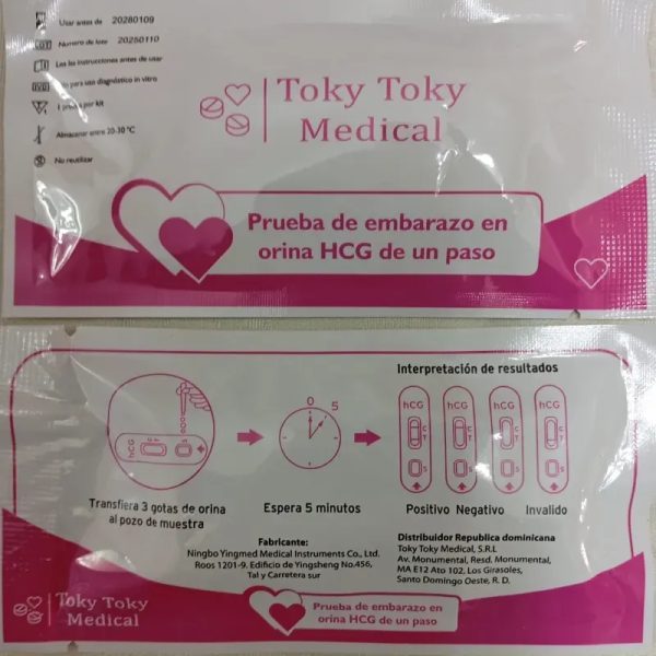  Test de Embarazo (Gotero)