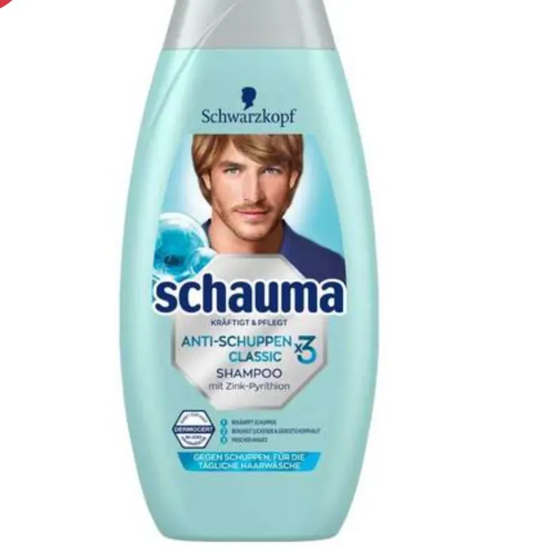 CHAMPÚ ANTICASPA CLÁSICO SCHAUMA DE SCHWARZKOPF.
