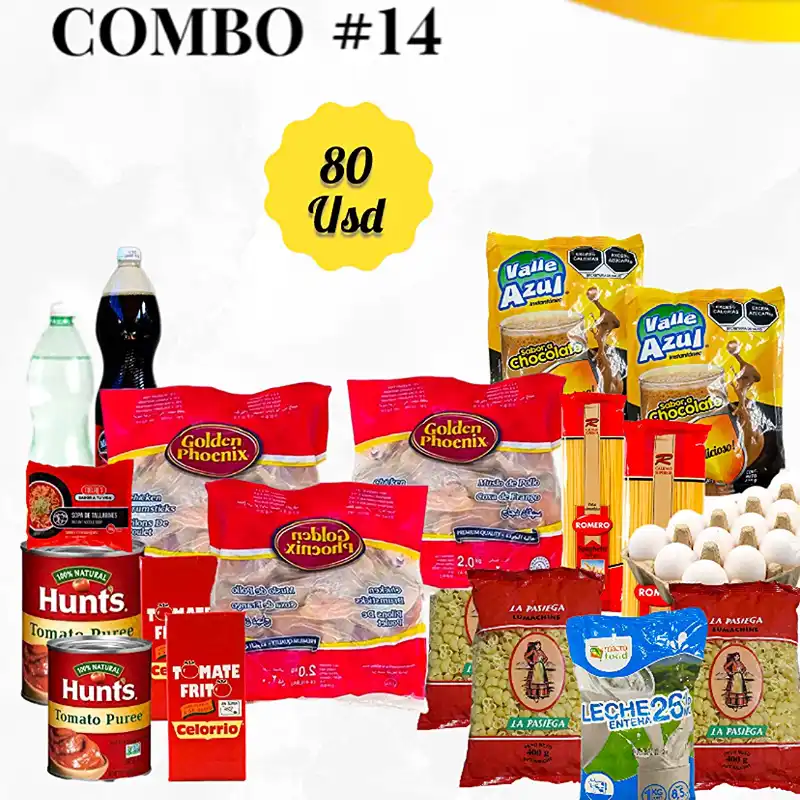 COMBO DE ALIMENTO 14