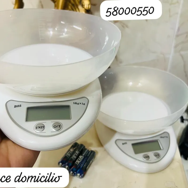 Pesas digital con su base