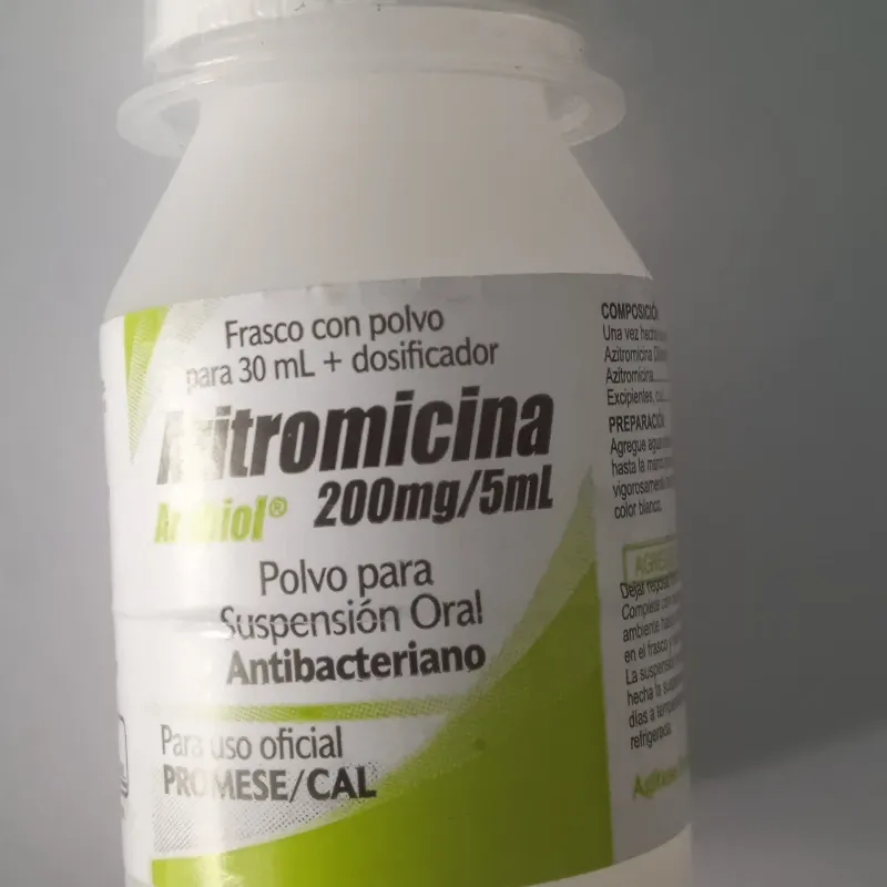 AZITROMICINA EN SUSPENCION 30ml  (200mg/5ml)