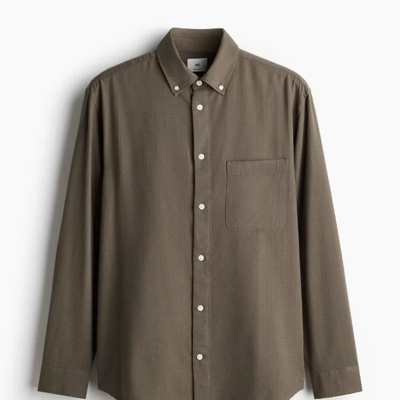 Camisa texturizada H&M