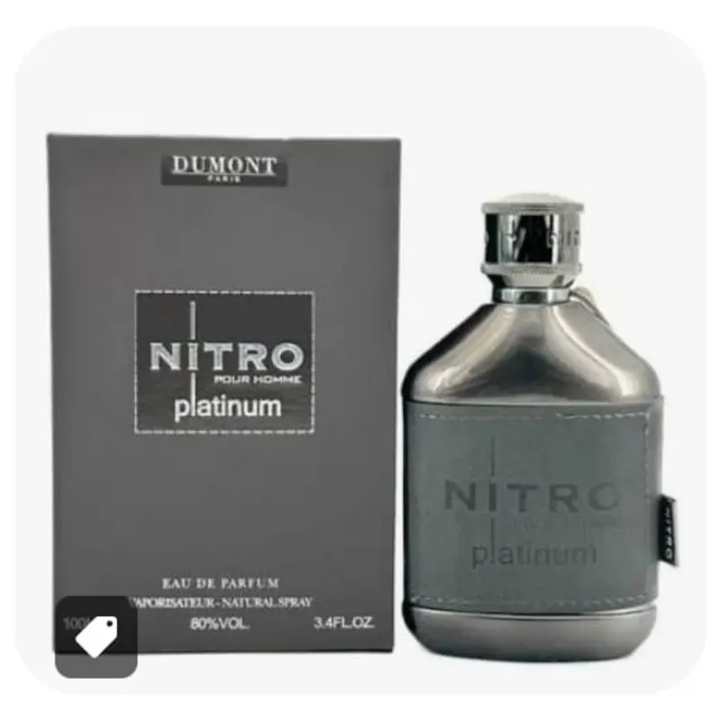 Nitro Platinum Eau de Parfum 100  ml 3.4 fl. oz Para Hombre de  Dumont Paris