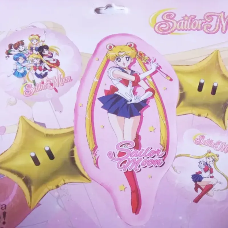 Set Globos Decoración "SAILOR MOON"