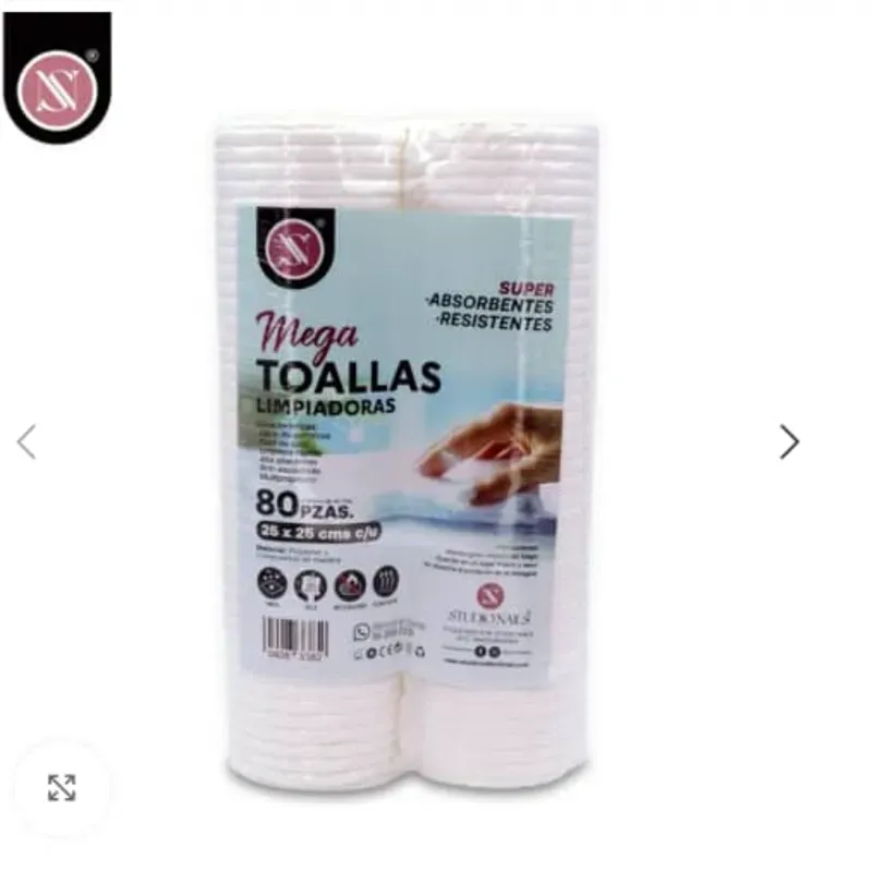 Mega Toallas Limpiadora Studio