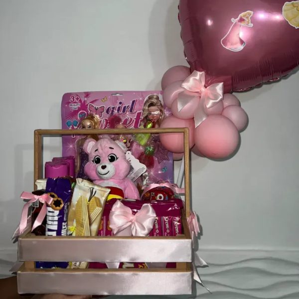Caja de regalo peluchito