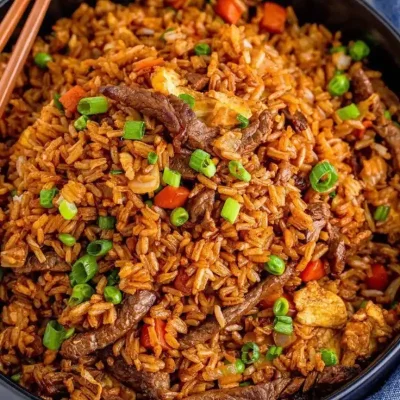 Arroz Salsa Soja
