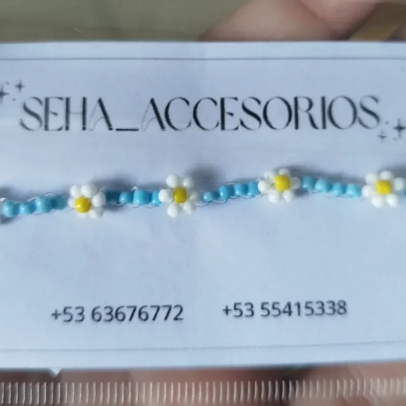 Pulsera de mostacillas