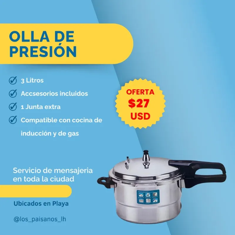 Olla inducción y gas 4 litros