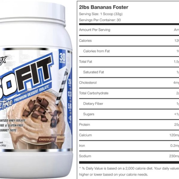 Whey protein Nutrex Isofit