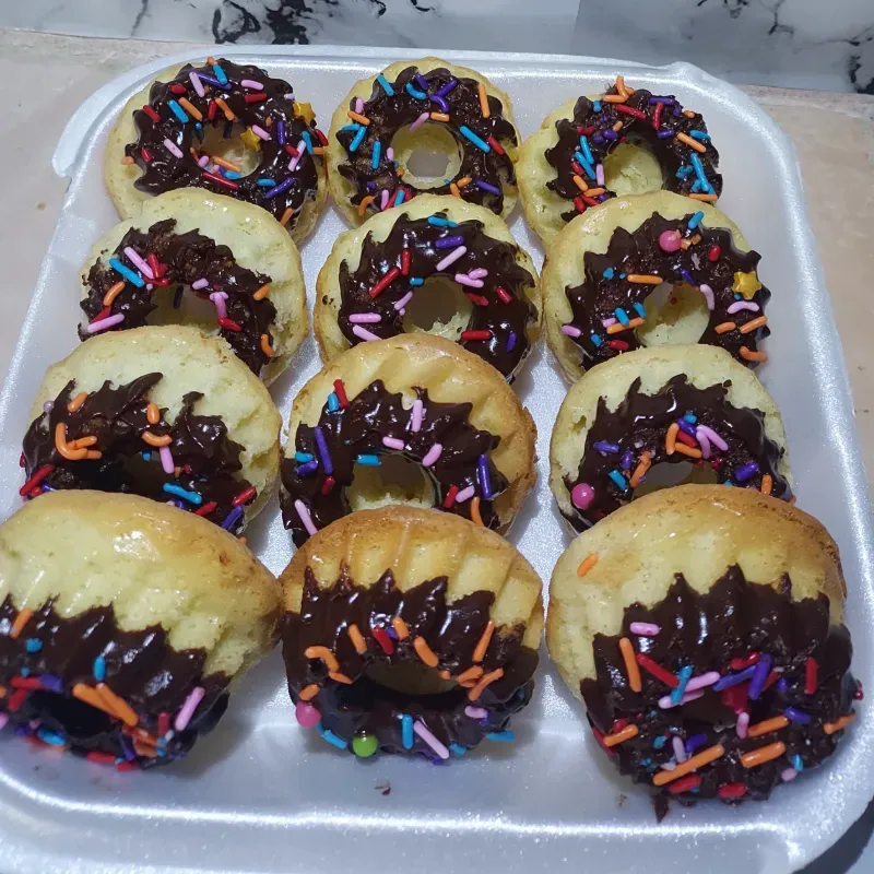 Bandeja de 12 mini roscones