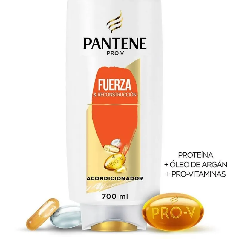 Acondicionador Pantene Pro-V Fuerza y reconstrucción 700 ml