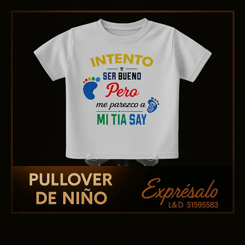 Pullover de Niño/a (tela dry-fit)
