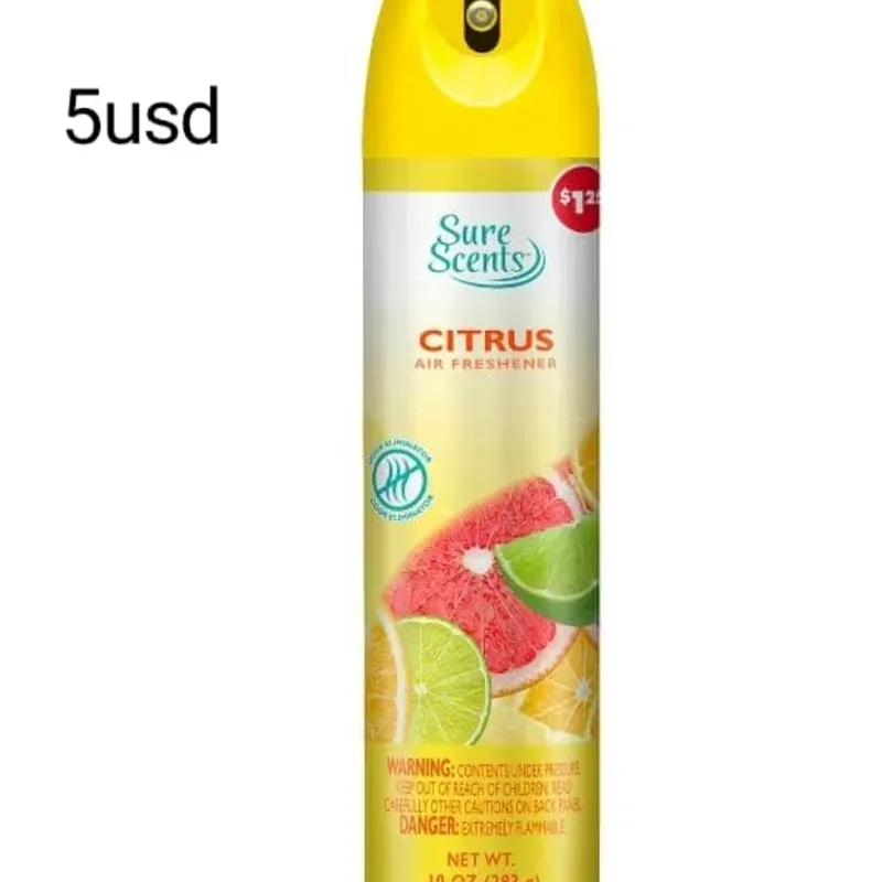 Ambientador Spray de citricos