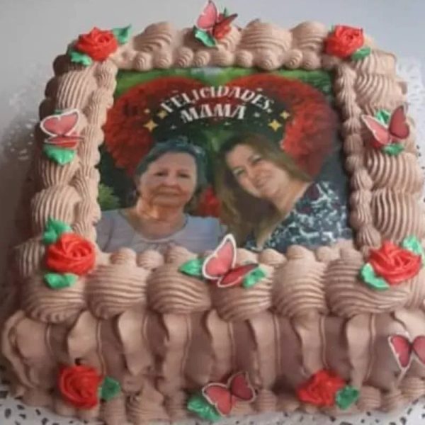 Cake Cuadrado de Crema de Chocolate
