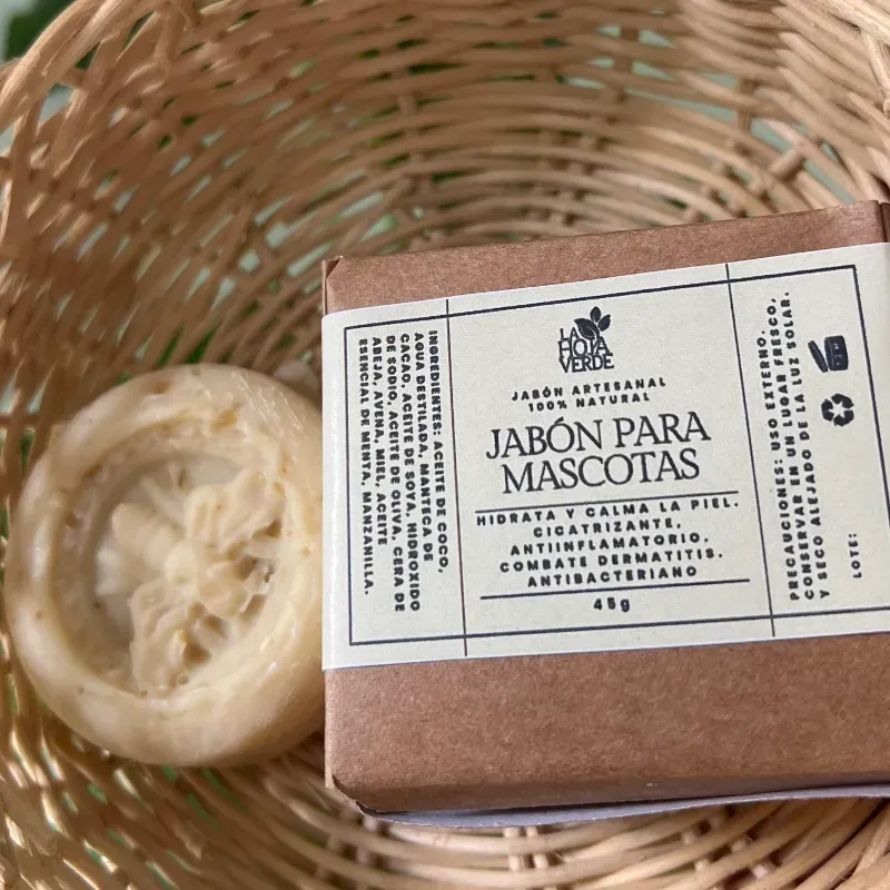 Jabón mini para mascotas 