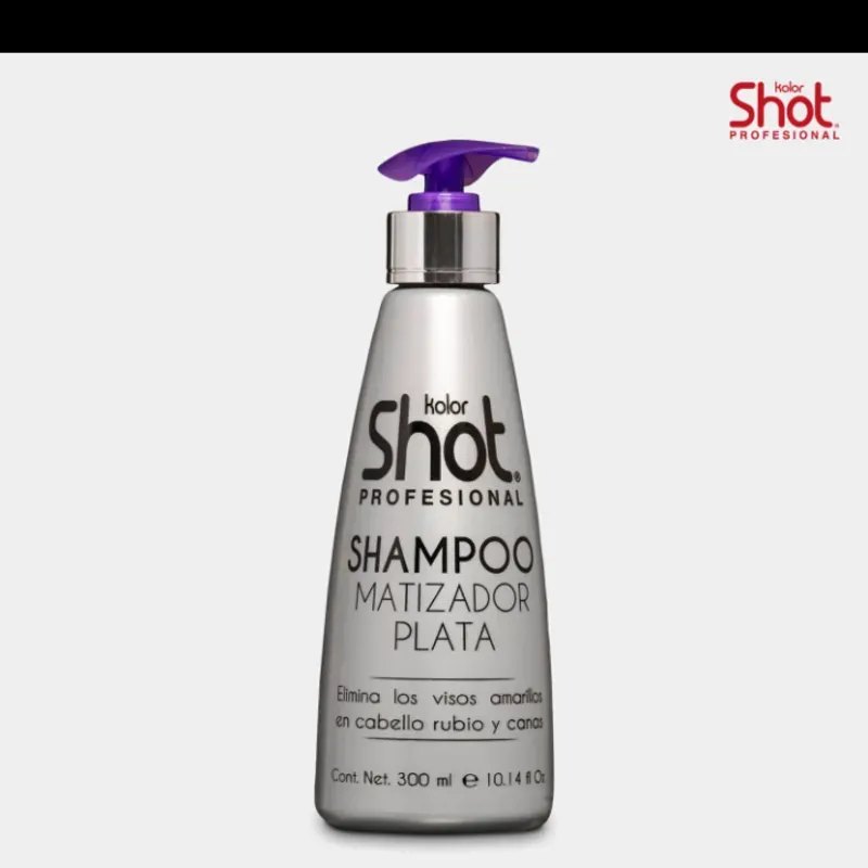 Shampoo SHOT Matizador Plata. 6 usd