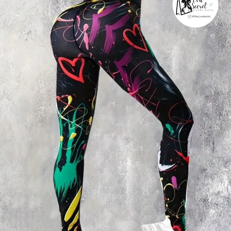 Leggings colores talla L