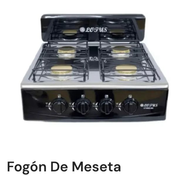 Cocina de gas 4 hornillas sin hornos
